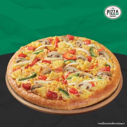 พิซซ่า เวจจี้ เห็ดและมะเขือเทศ Veggie Pizza