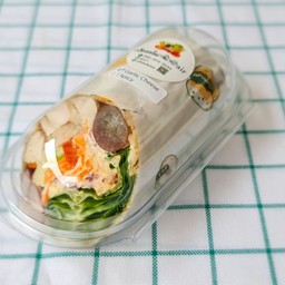 สลัดแร้พ อกไก่ สไปซี่ (1ชิ้น)