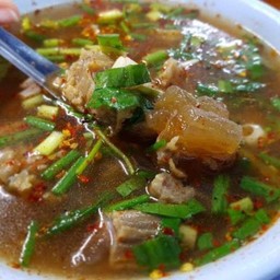 ต้มแซ่บเอ็นแก้วเนื้อ