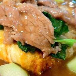 ราดหน้ากุ้งไฟแดง