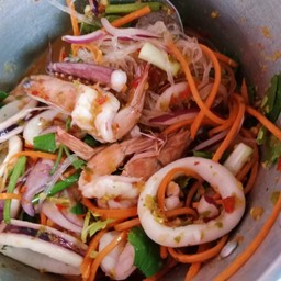 ยำ วุ้นเส้น ทะเลรวม