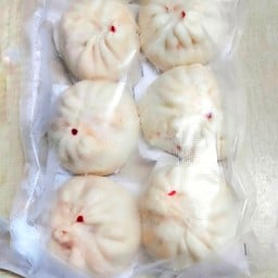 ซาลาเปาไส้หมูแดง 6 ลูกแช่แข็ง