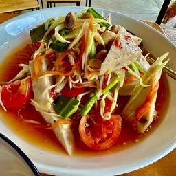 ตำลาวหมูยอ