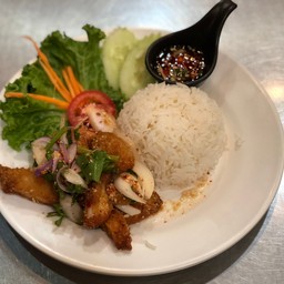 ข้าวยำไก่แช่บ