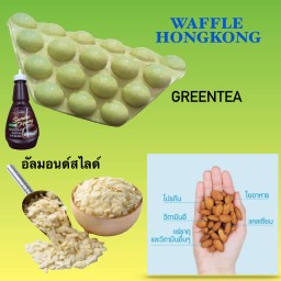 ชาเขียว-อัลมอนด์
