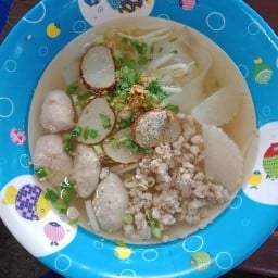 Ancient Pork Noodles + Pink Noodles