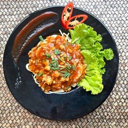สปาเก็ตตี้ซอสมะเขือเทศเนื้อ