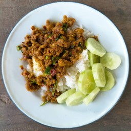 คั่วกลิ้งหมูสับ