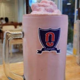 นมชมพูปัน Pink Milk Frappe