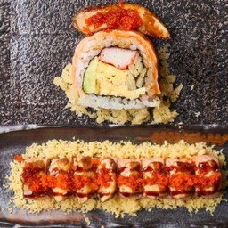 แซลมอนฟัวกราส์โรล