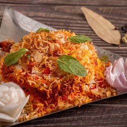 Vegetarian Biryani (ข้าวหมกเจ)