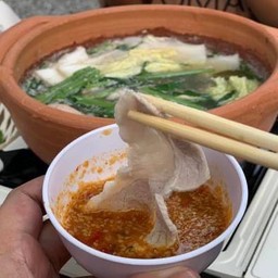 หมูจุ่มหมูล้วน/สามชั้น