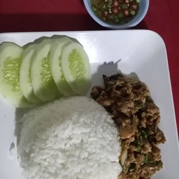 อาหารอีสาน ไก่ย่างส้มตำ