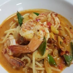 สปาเก็ตตี้ต้มยํากุ้ง