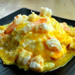 ข้าวไข่ข้นกุ้ง