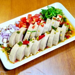 ยำแซ่บหมูยอ