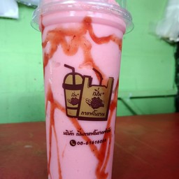 สตรอเบอร์รี่ นมสดปั่น