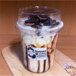 นมสดโอริโอ้คาราเมล