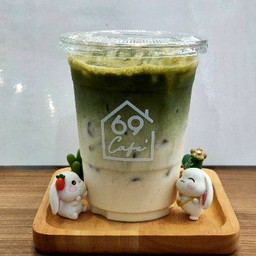 มัทฉะลาเต้เย็น