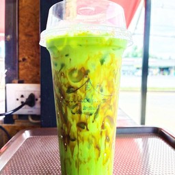 ชาเขียวบราวน์ชูการ์แก้ว20 ออน