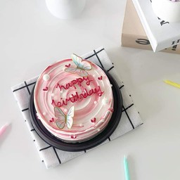 HBD Red Butterfly ครึ่งปอนด์