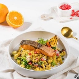Salmon Cous Cous Salad