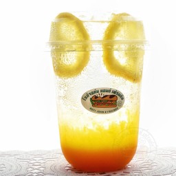 น้ำส้มมะนาวน้ำผึ้งโซดา Orange+Lemon+Honey+Soda