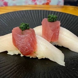 ข้าวปั้นท้องฮามาจิ และ ทูน่า