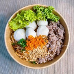 คลุกเส้น & จีบต้ม 🌶️กะเพราพริกแห้ง ซ.กาญจนาภิเษก23