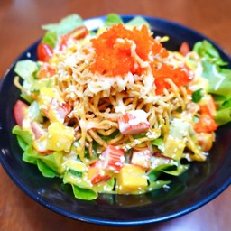 สลัดผักเส้นกรอบ