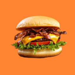 Bacon Pork Cheese Burger