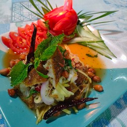 ยำปลาสลิด