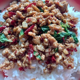 Minced Pork With Basil