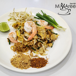 ผัดไทยกุ้งสด