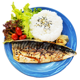 M02 ข้าวหน้าปลาซาบะย่างเทอริยากิ เมนูขายดี