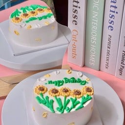 เค้กทุ่ง ดอกทานตะวัน