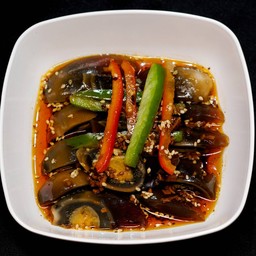 ยำไข่เยี่ยวม้า 姜汁松花蛋