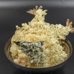 ข้าวหน้าเทมปุระกุ้งล้วน