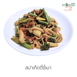 สปาเก็ตตี้ขี้เมา กุ้ง