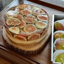 Fig & Honey Jelly Cheesecake