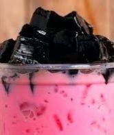 เฉาก๊วยนมสด รสนมเย็น