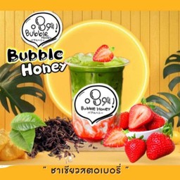 ชาเขียวสตอเบอรี่นมสด