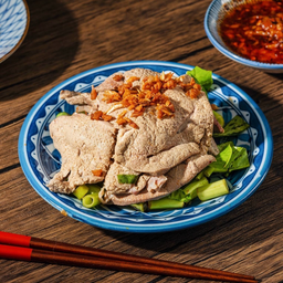 ตับเนื้อลวกจิ้ม