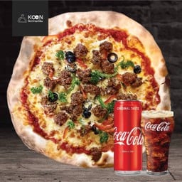 [อร่อยซ่ากับโค้ก] ไส้กรอกอิตาเลี่ยน L + โค้กกระป๋อง