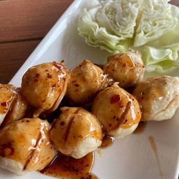 ลูกชิ้นปิ้ง 2 ไม้