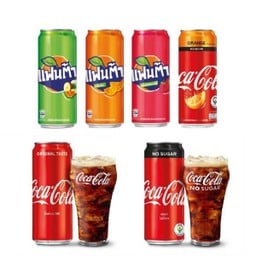 น้ำอัดลมกระป๋อง lineman