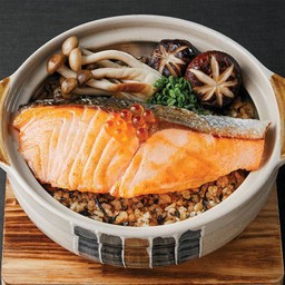 ข้าวอบปลาแซลมอน