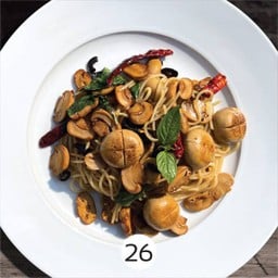 สปาเก็ตตี้เห็ดแชมปิญอง Lineman