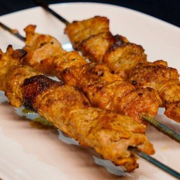 หมูเสียบไม้ย่าง 烤猪肉串