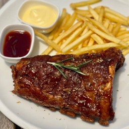 ซี่โครงหมูบาร์บีคิว Lineman